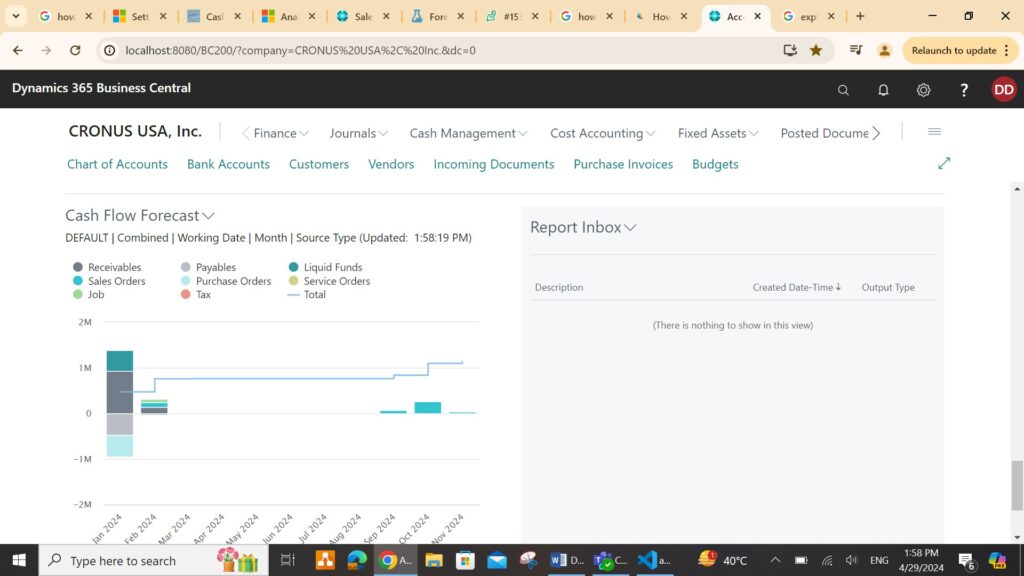 cash flow forecast setup is complete2